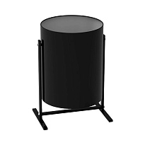 Урна металлическая уличная, Титан, 25 л, цвет черный в Каменск-Шахтинском