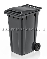 Контейнер для мусора 240 л серый облегченный 240 серый в Каменск-Шахтинском