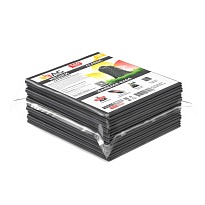 Мешки для мусора 160 л, серые, в пачке 10 шт., ПВД, 40 мкм, 900х1100 мм, i-Bag в Каменск-Шахтинском