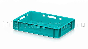 Ящик для мяса и колбасных изделий Е-1 бирюзовый в Каменск-Шахтинском