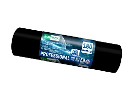 Мешки для мусора 180 л, ароматизированные, черные, в рулоне 10 шт., ПВД, 30 мкм, 1100х930 мм, PROFESSIONAL, 1801044 в Каменск-Шахтинском Мешки для мусора 180 л, ароматизированные, черные, в рулоне 10 шт., ПВД, 30 мкм, 1100х930 мм, PROFESSIONAL, 1801044 в Каменск-Шахтинском