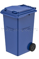 Контейнер для мусора 240 л синий 240 синий в Каменск-Шахтинском