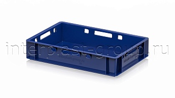Ящик для мяса и колбасных изделий Е-1 темно-синий в Каменск-Шахтинском