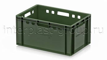 Ящик для мяса и колбасных изделий Е-3 зеленый в Каменск-Шахтинском