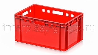 Ящик для мяса и колбасных изделий Е-3 красный в Каменск-Шахтинском