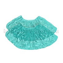 Бахилы бирюзовые 2000 шт (1000 пар), 16 мкм, однослойные, с одной резинкой, Эконом в Каменск-Шахтинском