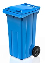 Мусорный контейнер 120 л голубой в Каменск-Шахтинском