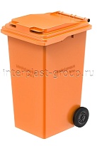 Мусорный контейнер 240 л оранжевый 240 оранжевый в Каменск-Шахтинском
