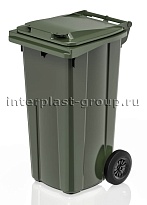 Мусорный контейнер 120 л зеленый в Каменск-Шахтинском Мусорный контейнер 120 л зеленый в Каменск-Шахтинском