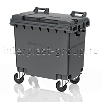 Мусорный контейнер 770 л серый 770 серый в Каменск-Шахтинском Мусорный контейнер 770 л серый 770 серый в Каменск-Шахтинском
