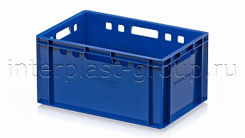 Ящик для мяса и колбасных изделий Е-3 синий в Каменск-Шахтинском