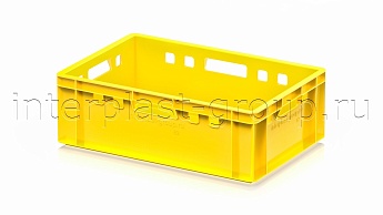 Ящик для мяса и колбасных изделий Е-2 желтый в Каменск-Шахтинском