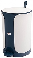 Контейнер для мусора Sтилъ с педалью 18 л синий 18 синий в Каменск-Шахтинском
